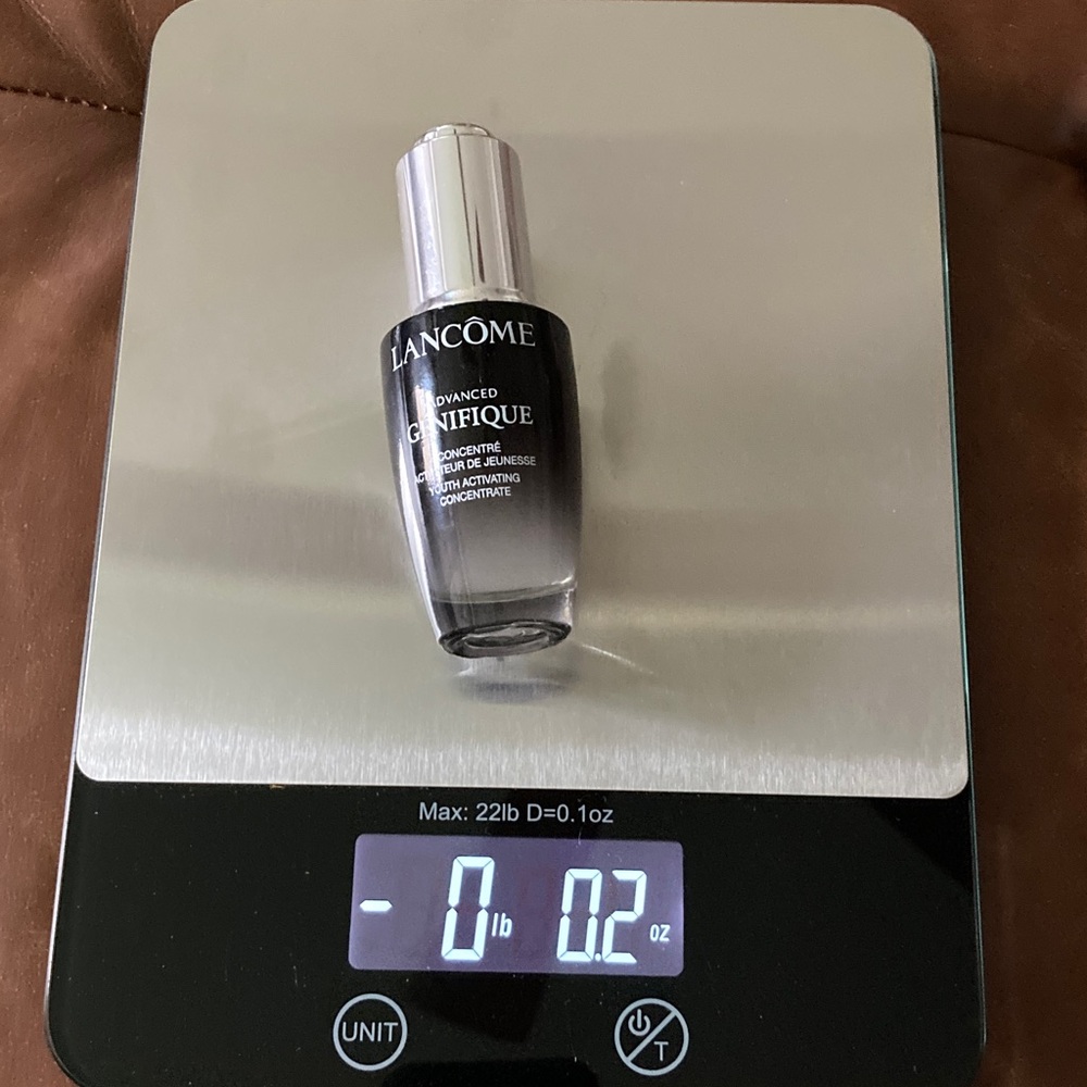 Lancome Advanced Genifique Serum - Black and Silver